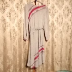 Lady Carol med gray dress